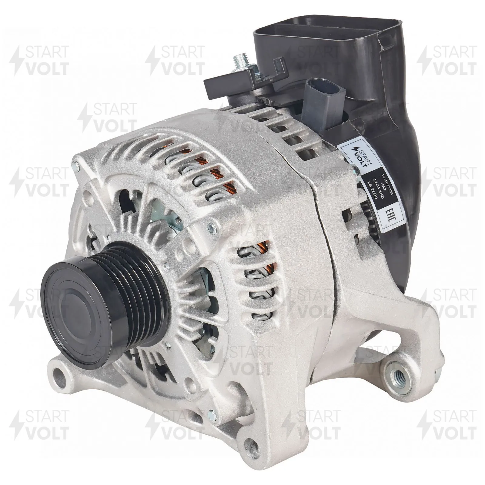Генератор для а/м BMW 1 F20 (11-)/3 F30 (11-) 1.6T 180A STARTVOLT LG 2609