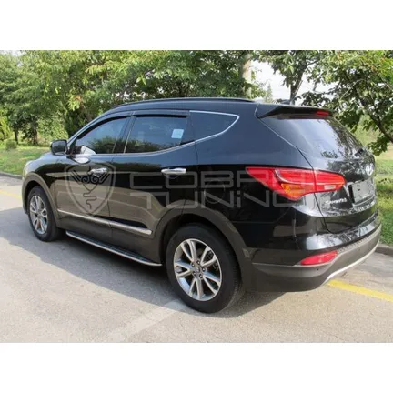 Дефлектора окон Hyundai Santa Fe III 2012 Cobra tuning H23612