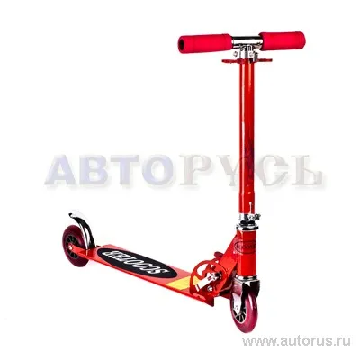 Самокат 2-х колесный Кикборд подростковый Scooter стальной не складной X8210