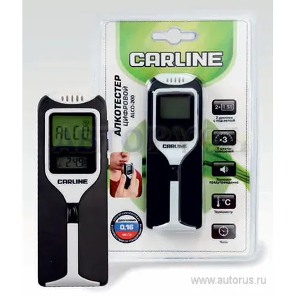 Алкотестер цифровой CARLINE ALCO-200