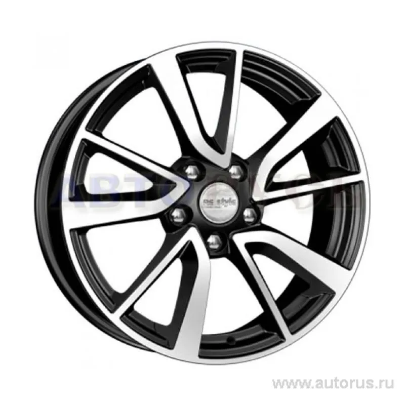Диск литой R17 7J 5x112/57.1 ET54 КИК JETTA алмаз черный 18994