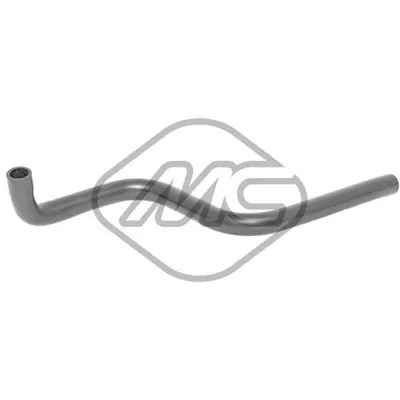 Шланг радиатора R-9 DIESEL Metalcaucho 08074