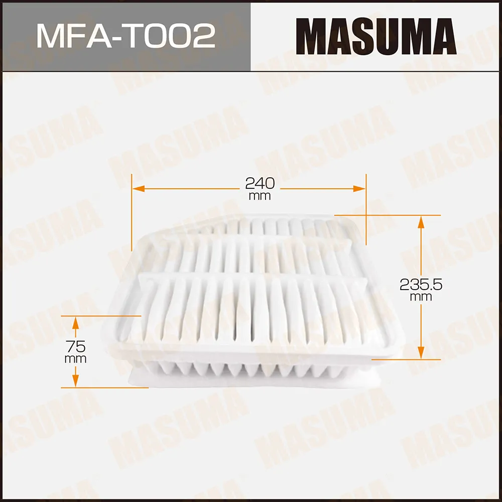 Фильтр воздушный LEXUS IS220D MASUMA MFA-T002