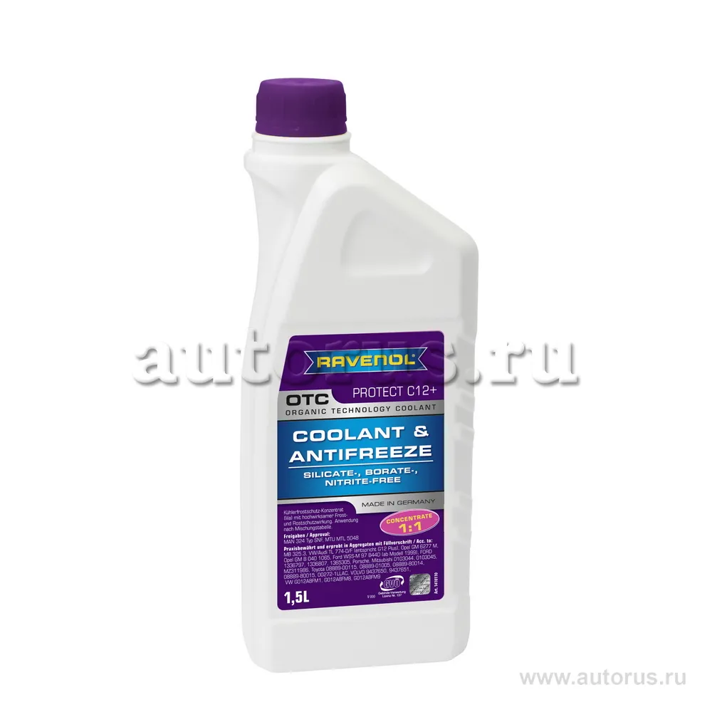 Антифриз Ravenol OTC концентрат 1,5 л 1410110-150