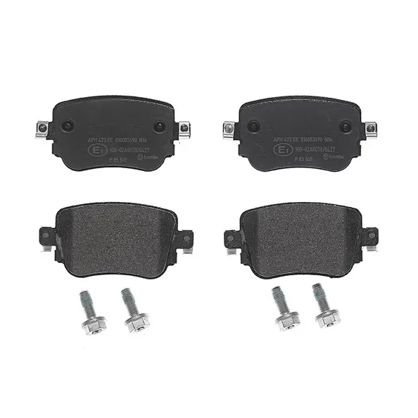 Колодки тормозные дисковые задние AUDI Q3 (8U) 06/11-> / SEAT ALHAMBRA (710, 711) 06/10-> / SKODA OC