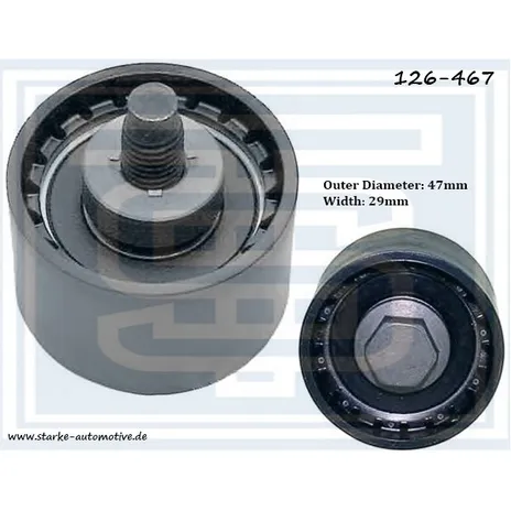 Ролик ремня ГРМ FORD FOCUS I/MONDEO II  1,6-2,0 STARKE 126467