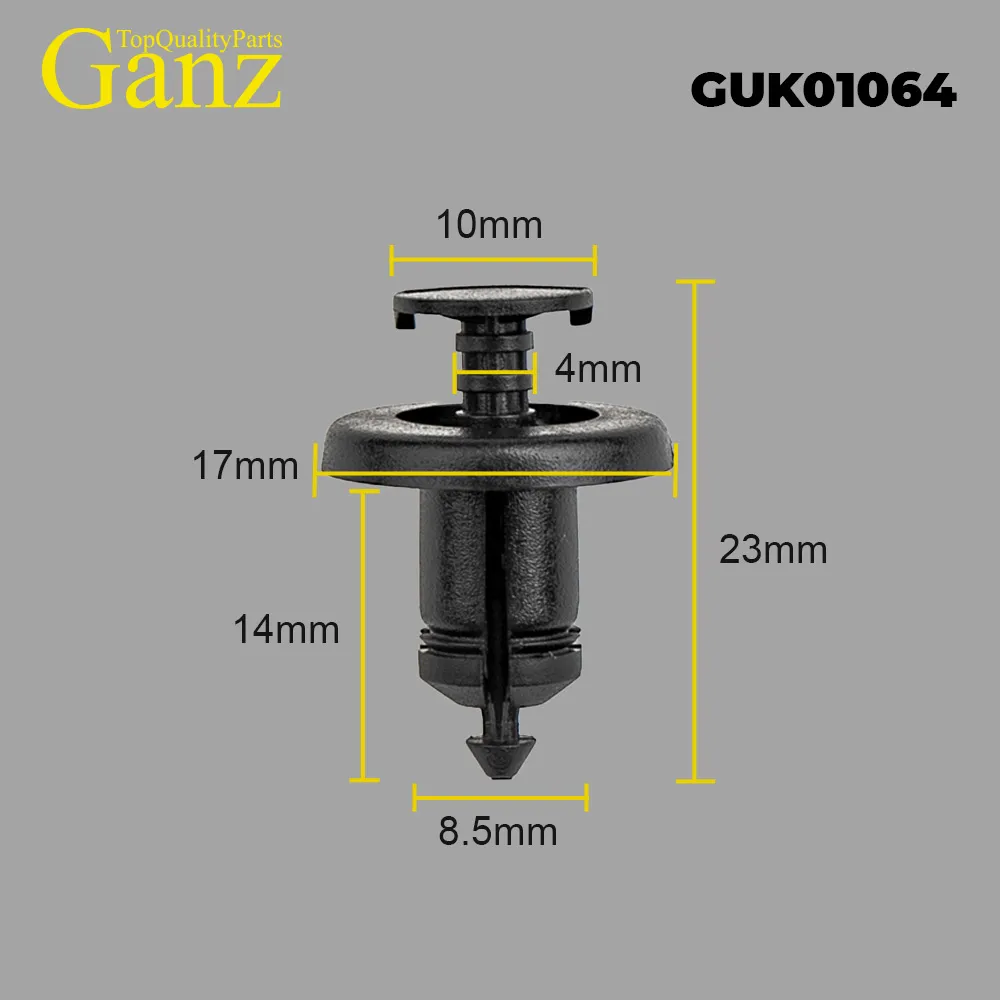 Клипса универсальная  GANZ GUK01064