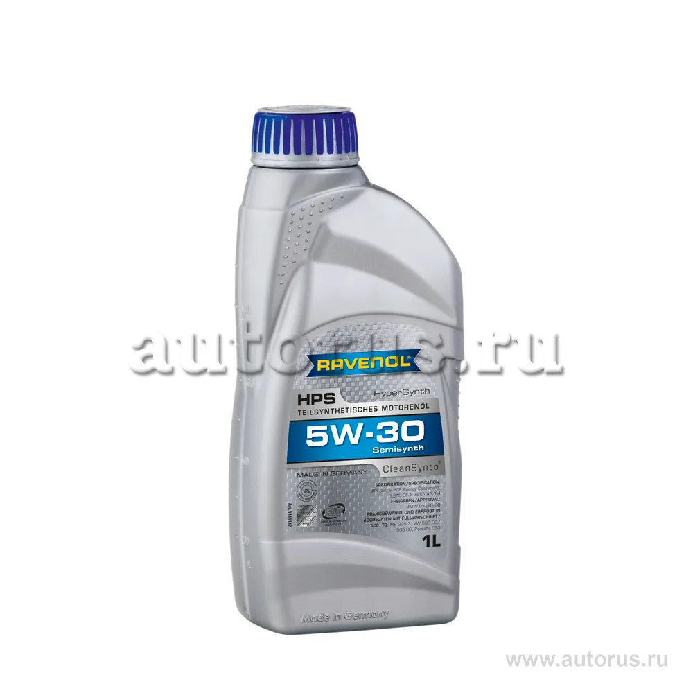 Моторное масло RAVENOL HPS SAE 5W-30 (1л) new 1111117-001 (4014835722811)