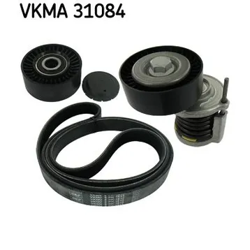 Ремень ГРМ зубчатый с роликами, комплект SKF VKMA31084