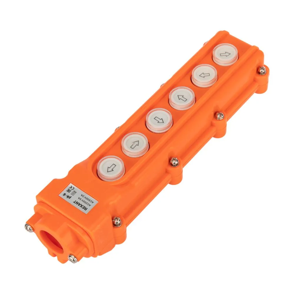 Пульт кнопочный ПK-6 на 6 кнопок IP54 REXANT REXANT 369212