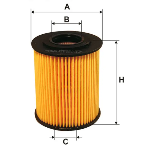 Фильтр масляный FILTRON OE649/5