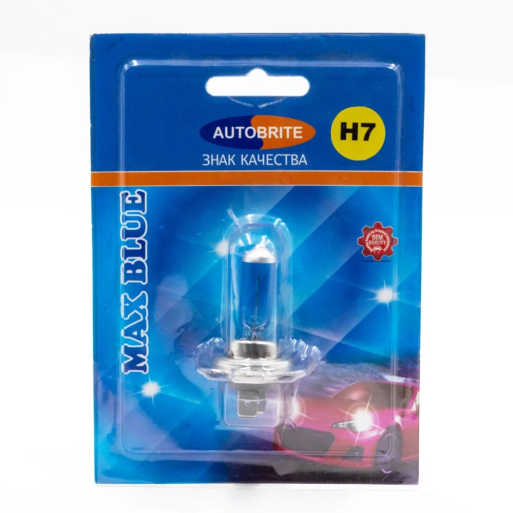 Лампа 12V H7 55W PX26d AUTOBRITE 1 шт. блистер A70007BM