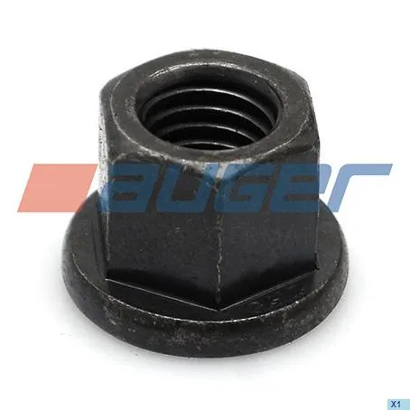 Гайка с буртиком M12x1,75 h 18 AUGER 76424