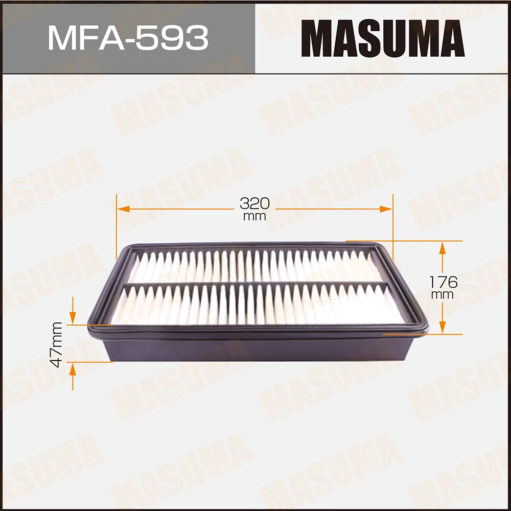 Фильтр воздушный MAZDA 626 MASUMA MFA-593