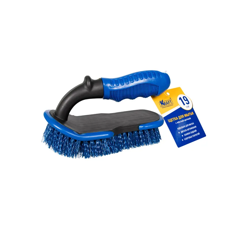 Щетка для мытья с жесткой щетиной (19 см) KRAFT KT 830049