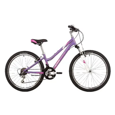 Велосипед NOVATRACK 24 JENNY PRO сталь 12'', фиолетовый, 18 скор.TY21/TS-38/TZ500/SG-6S, V-brake Novatrack 24SHV.JENNYPRO.12VL23