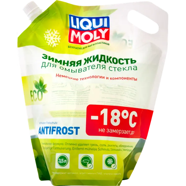 Жидкость омывателя незамерзающая -18C Liqui Moly Antifrost готовый 3,5 л 35018/02007