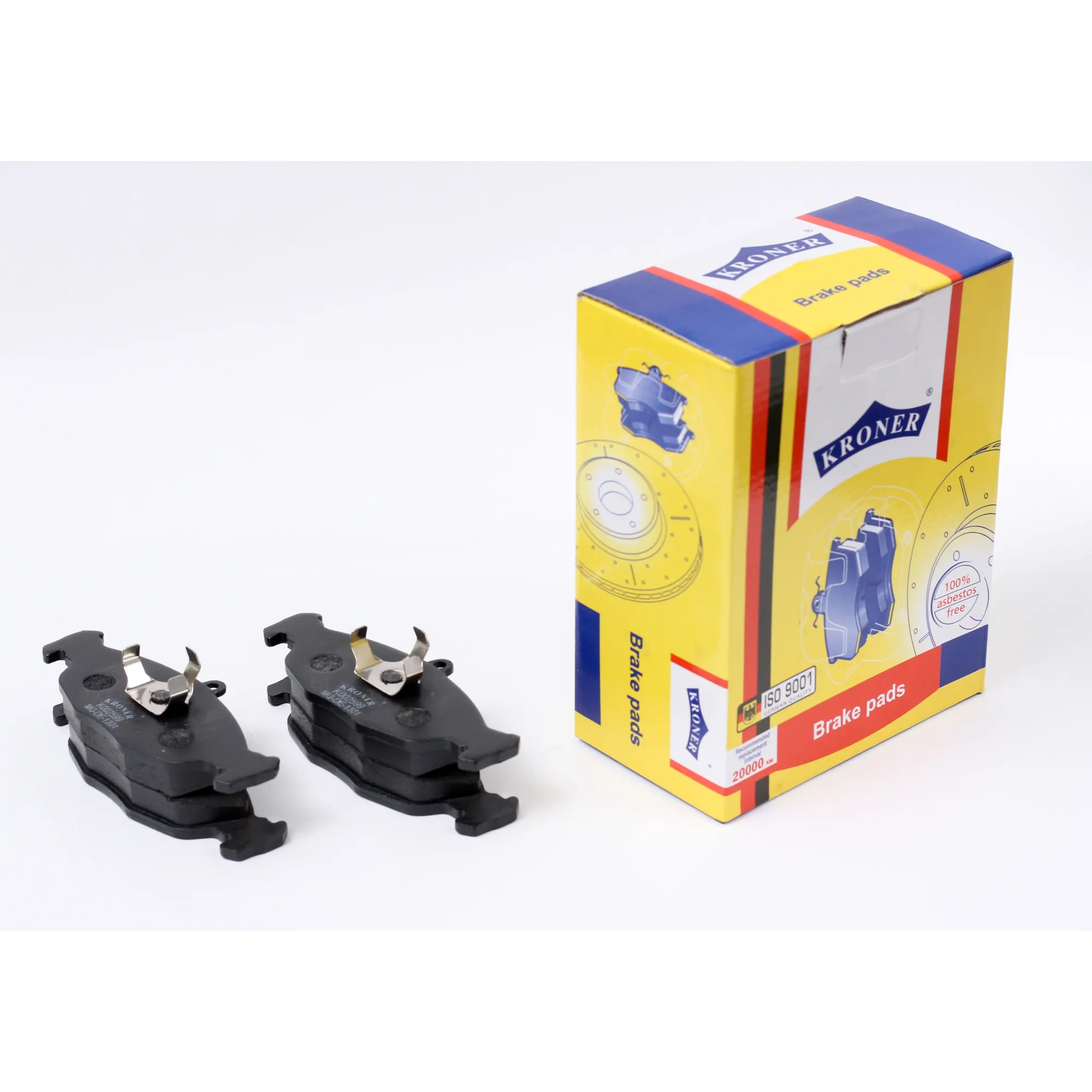 Колодки торм. (диск. перед.) DAEWOO Nexia (94-) KRONER K002599