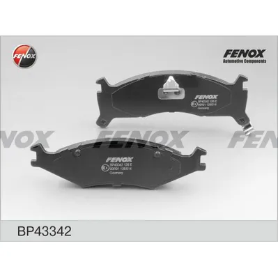 Колодки тормозные дисковые KIA SPORTAGE, 2.0I &16V, 94-, KELSEY HAYES 165.1/1 FENOX BP43342