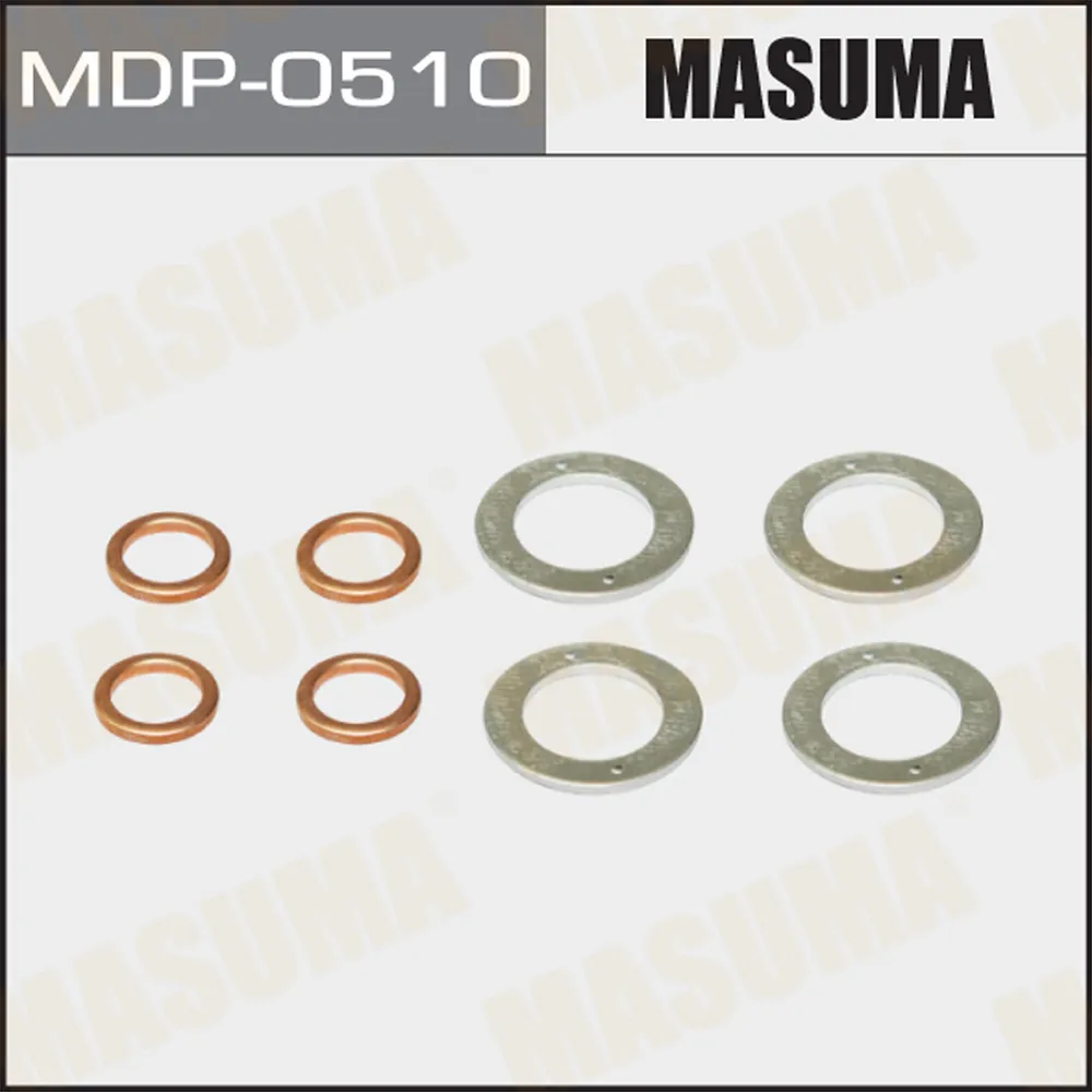 Шайбы для форсунок набор комплект для двигателя Toyota 3C-T MASUMA MDP-0510