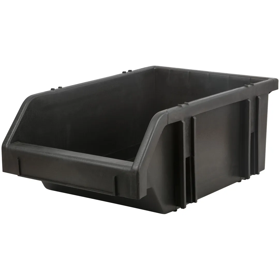 Лоток для крепежа пластиковый черный 190х310х490 мм FIT 65696