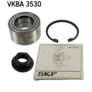Подшипник ступицы передний без ABS SKF VKBA 3530