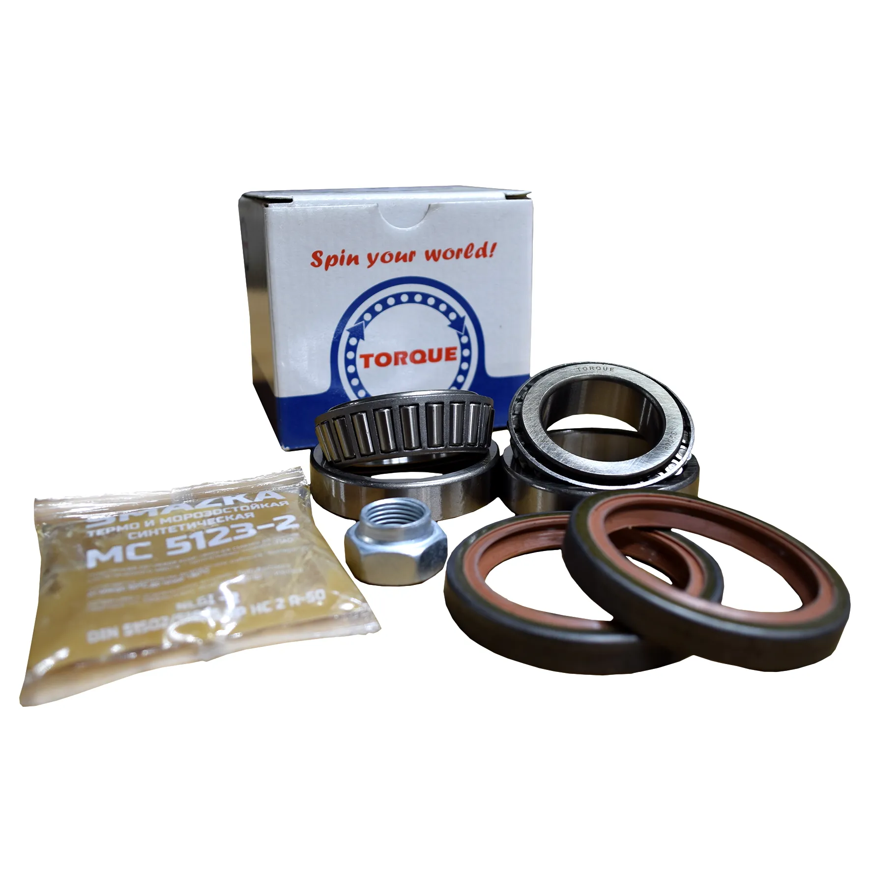 Комплект подшипника ступицы в комплекте с инновационной смазкой TORQUE PLP120
