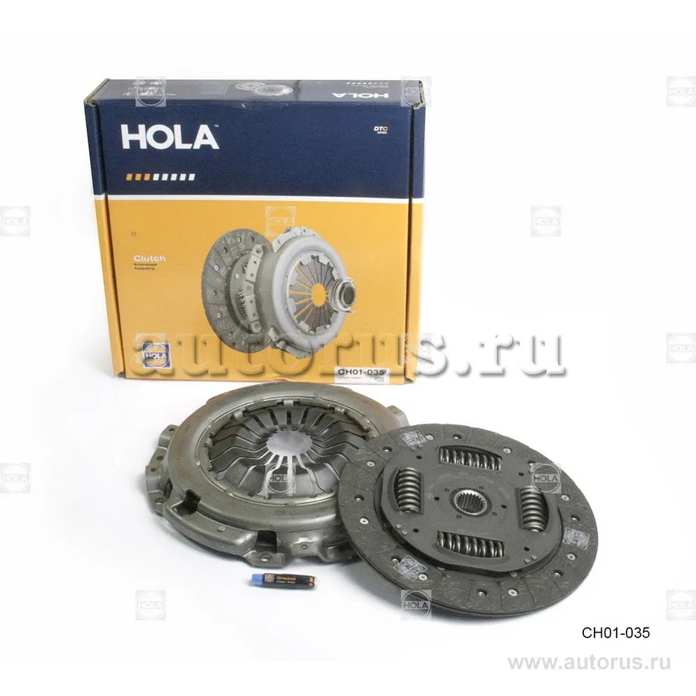 Сцепление без подш. серия DTC FORD Tourneo Connect 1.8 (TDCi/TDDi/DI), Transit C HOLA CH01-035