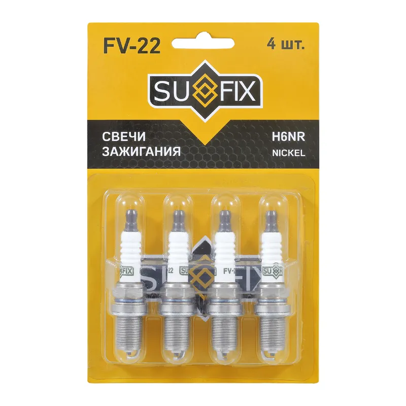 Свеча зажигания (Nickel) SUFIX FV22