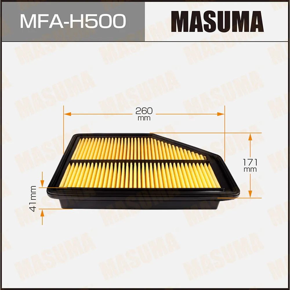 Фильтр воздушный HONDA CR-V MASUMA MFA-H500