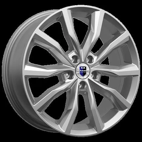 Диск литой R18 7.5J 5x112/66.6 ET35 КИК Портер Дарк платинум 76192