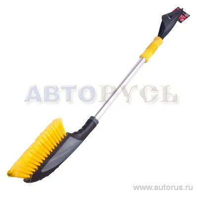Щетка для очистки снега со скребком и мягкой ручкой 89 см BOLK BK01088