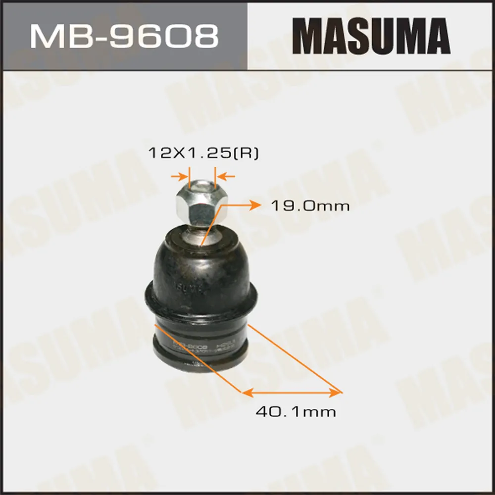 Опора шаровая MITSUBISHI Pajero III/IV 2000-> MASUMA MB-9608