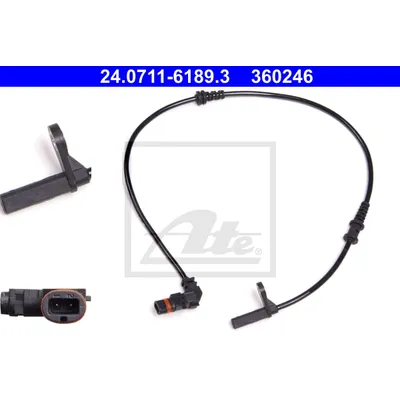 Датчик АБС пер. MB C-Klasse W204 07=>