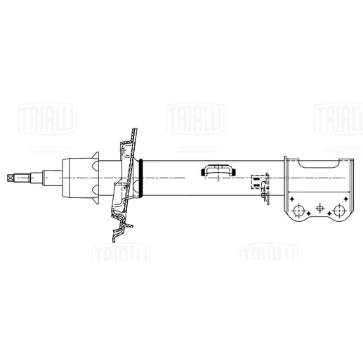 Амортизатор для а/м Chery Tiggo 4 T19 (18-)/Tiggo 8 (18-) (стойка) пер. лев. (AG 30165) TRIALLI AG 30165