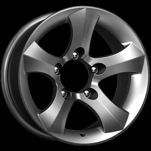 Диск литой R16 8J 5x139.7/110.1 ET-20 КИК Айсберг Дарк платинум 73256