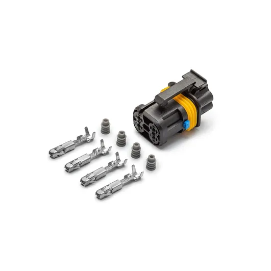 Разъем 81254320392 (4pin) 4 контакта габаритных огней, задних фонарей для MAN.