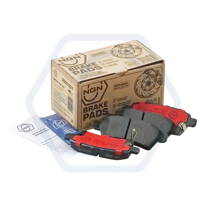 Колодки тормозные керамические, задние NISSAN Pathfinder(R51) 05> / Navara(D40) 05> NGN 3501537