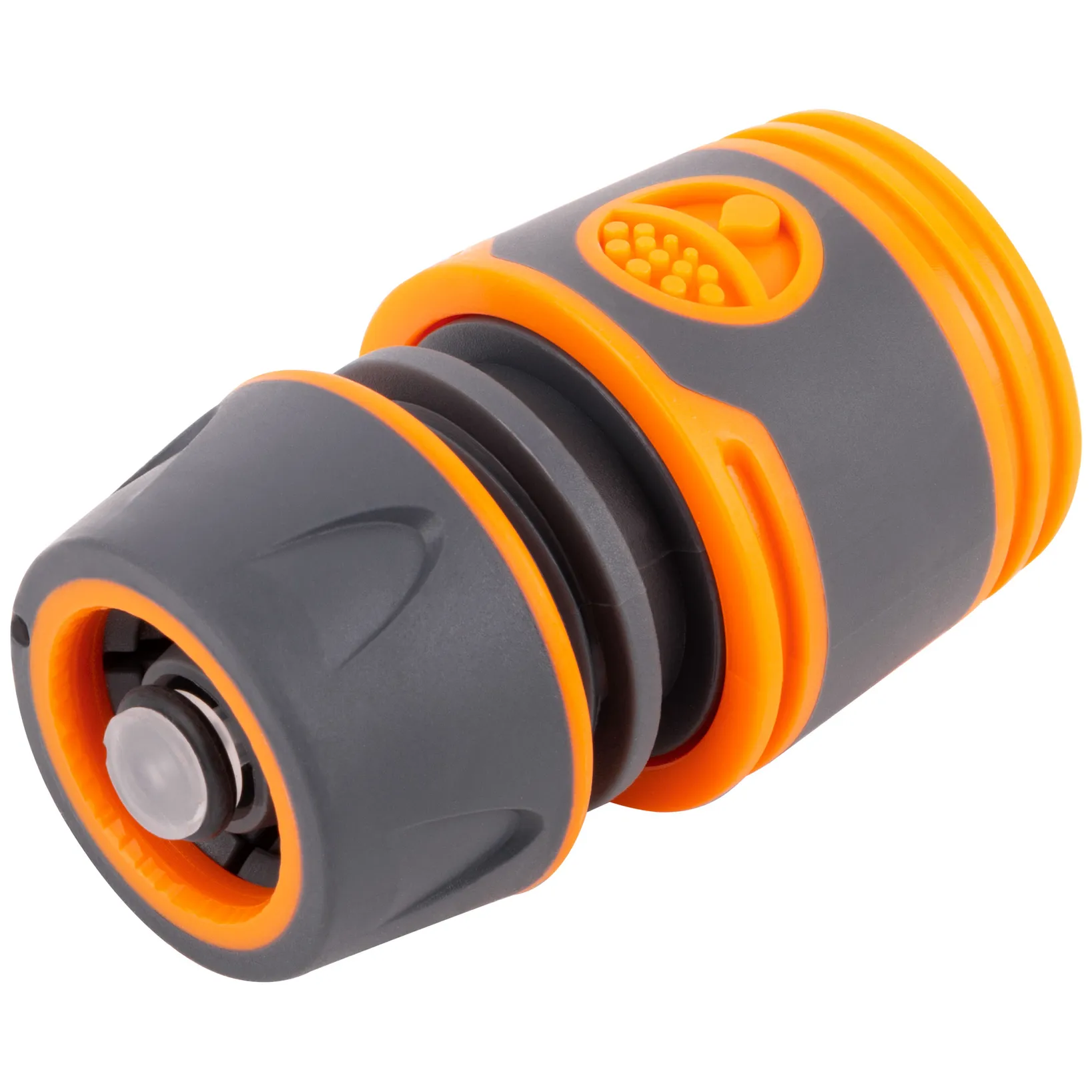 Соединитель двухкомпонентный с автостопом 1/2'' FIT 77743