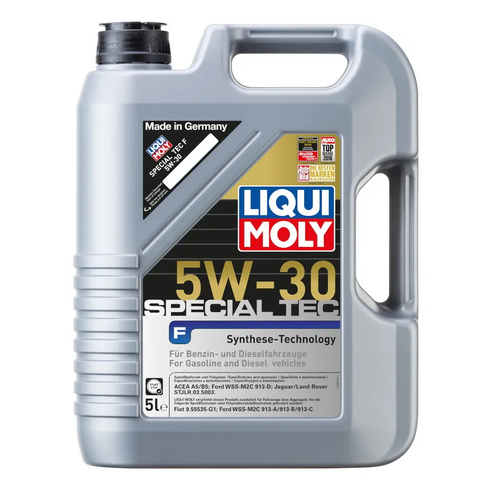 Масло моторное LIQUI MOLY Leichtlauf Special F 5W-30 синтетическое 5 л 8064 / 2326 / 3853