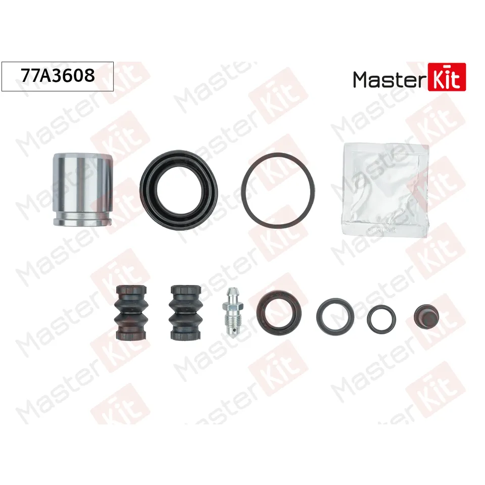 Ремкомплект тормозного суппорта+поршень Audi A8 (4D2, 4D8) 1994 - 2005 MASTERKIT 77A3608