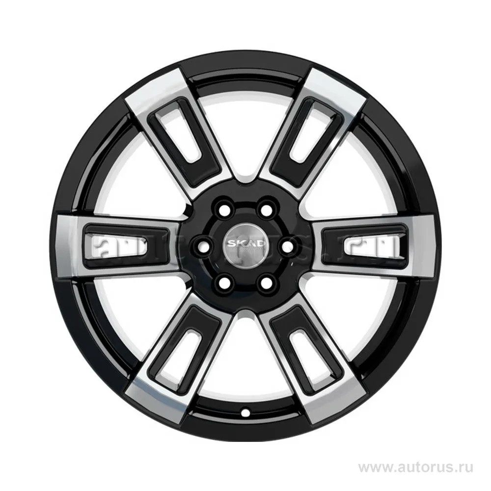 Диск литой R18 8J 6x114.3/66.1 ET30 СКАД Тор алмаз 2450105