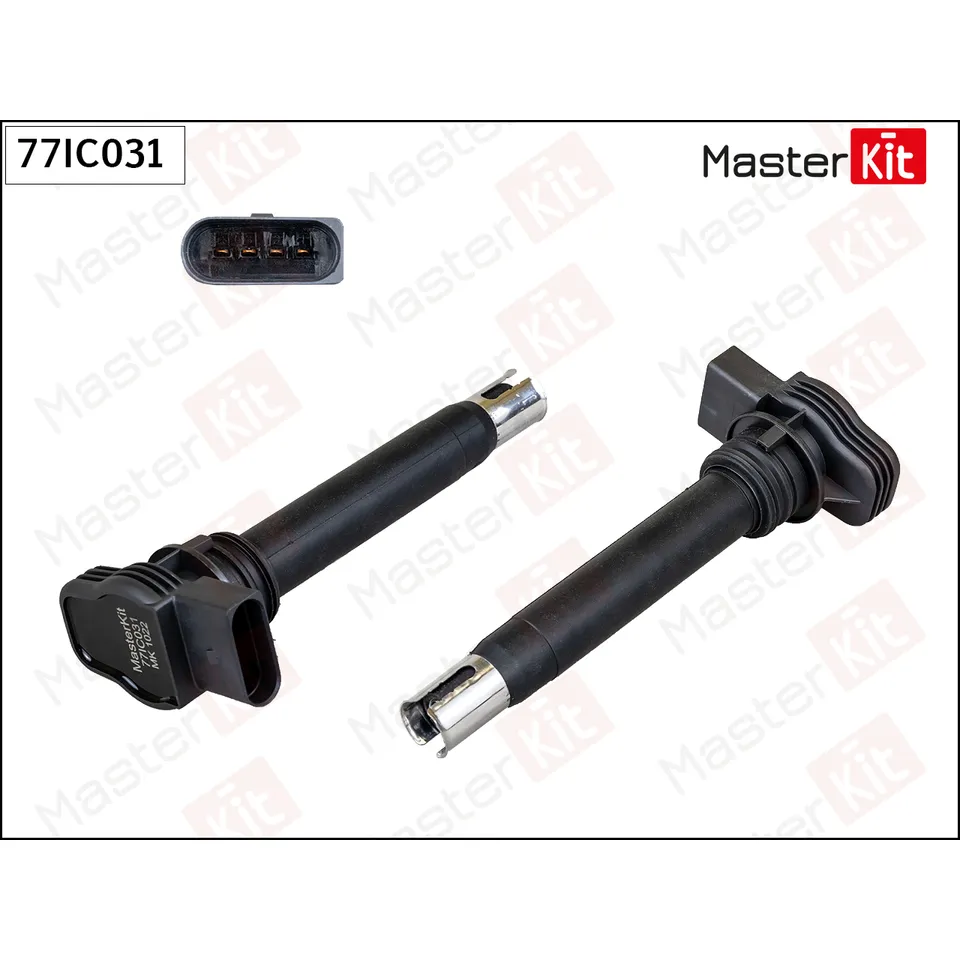 Катушка зажигания AUDI/VW 1.8/2.0 05-> MASTERKIT 77IC031
