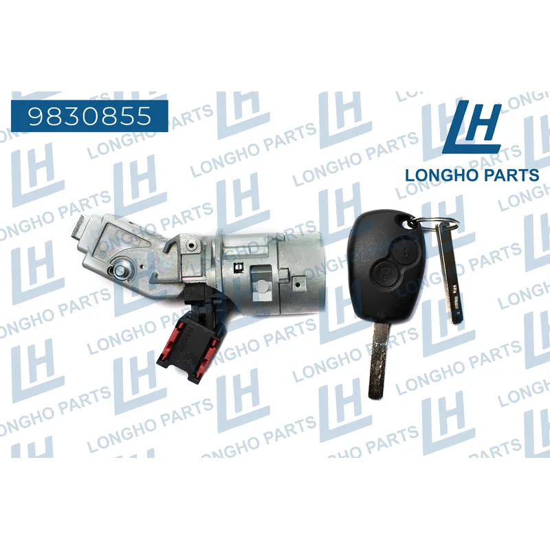 Замок зажигания комплект с ключомRenault Master, Sandero/Nissan 7701208408 LONGHO 9830855