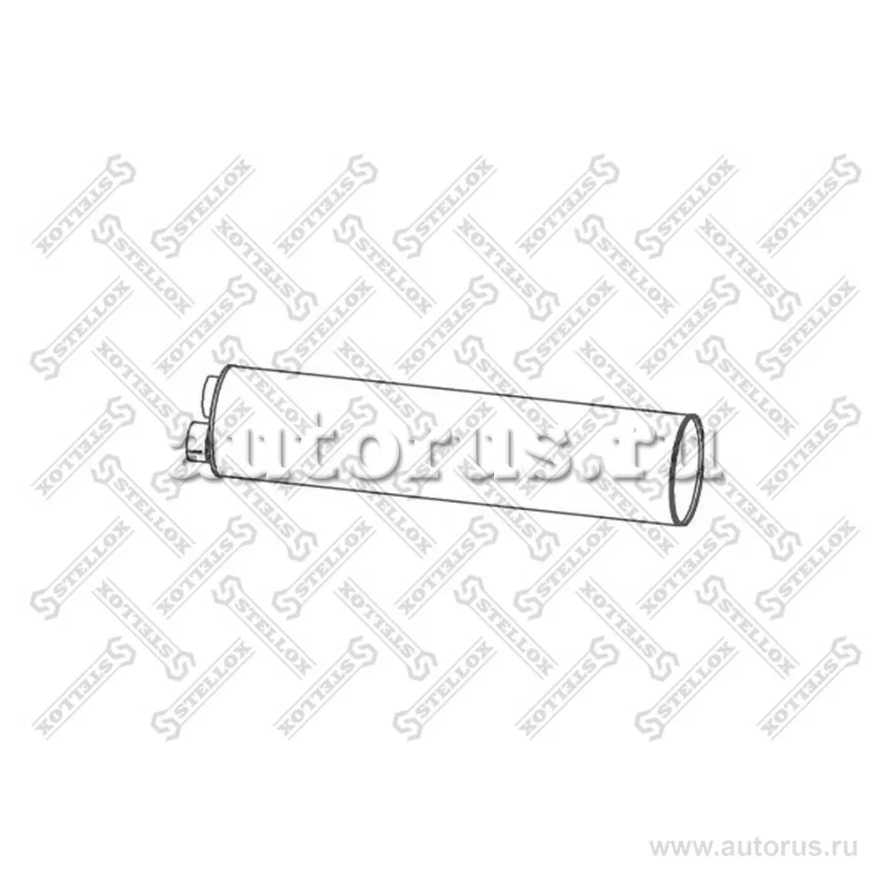 Резонатор глушителя DAF LF45/55 STELLOX 8203086_SX