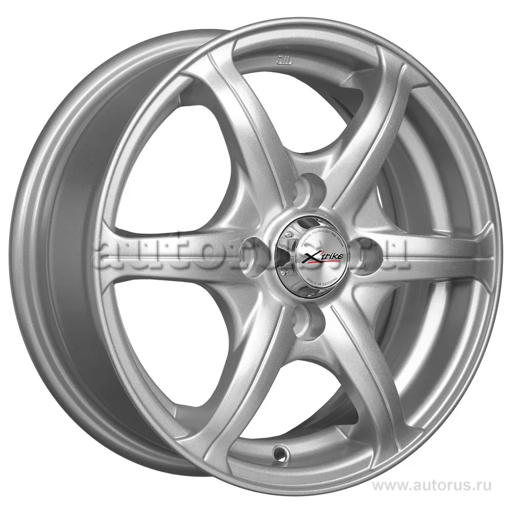 Диск литой R13 5J 4x100/67.1 ET45 X-trike X-101 HS 2122