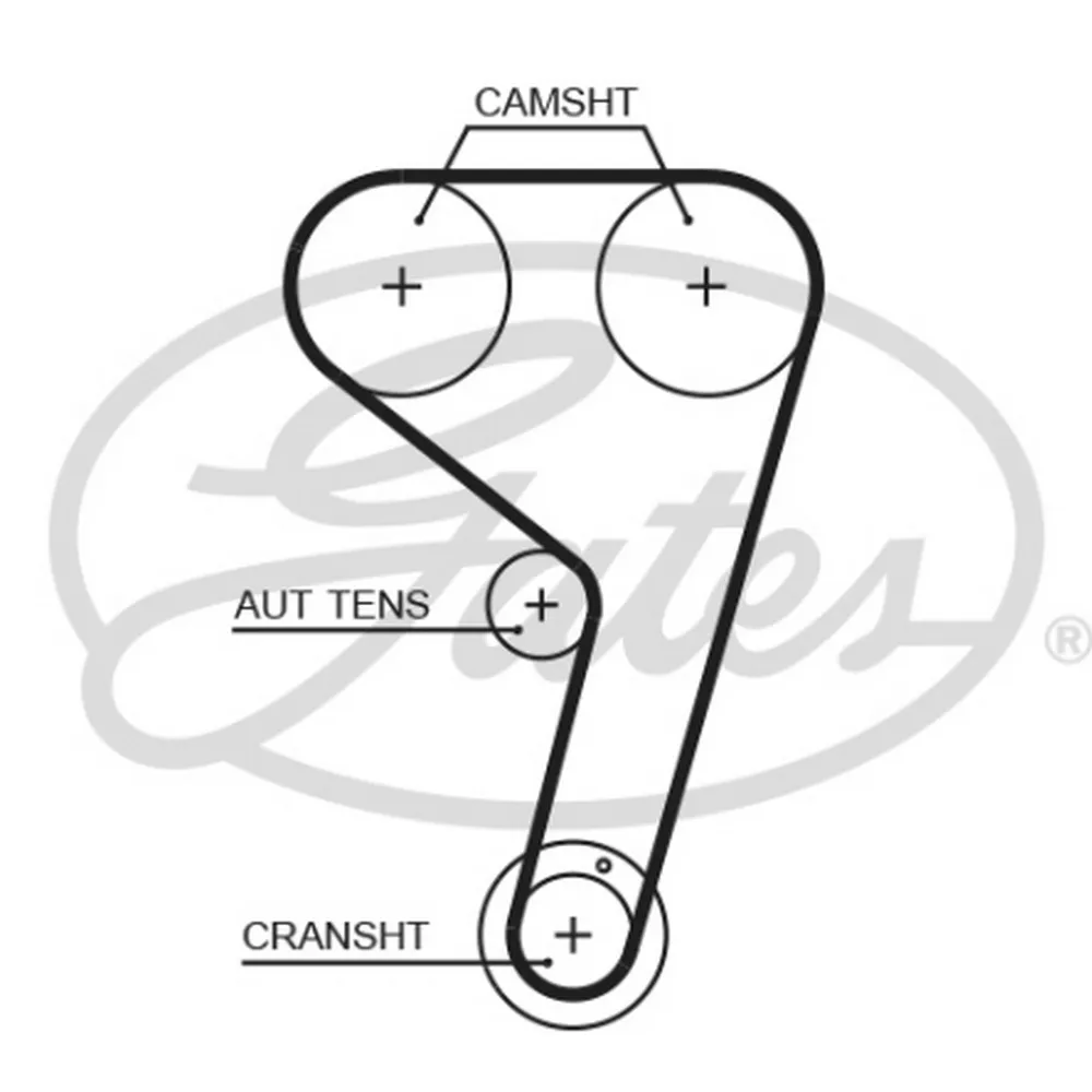 Зубчатый ремень ГРМ GATES T359HOB