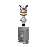 Поршень тормозного суппорта (с механизмом ABS) HONDA Accord 98-03 Frenkit K344603