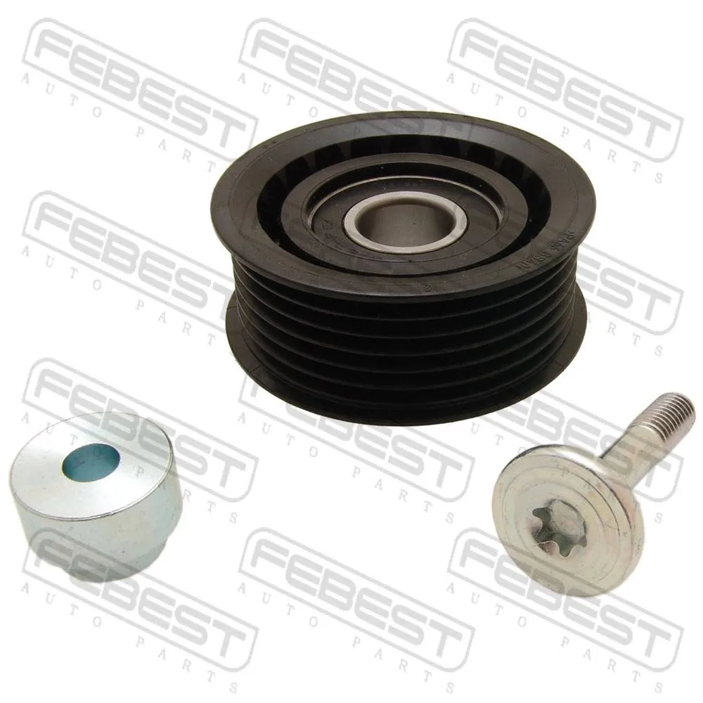 Ролик обводной комплект SSANG YONG REXTON 2001-2013 FEBEST 1488-001