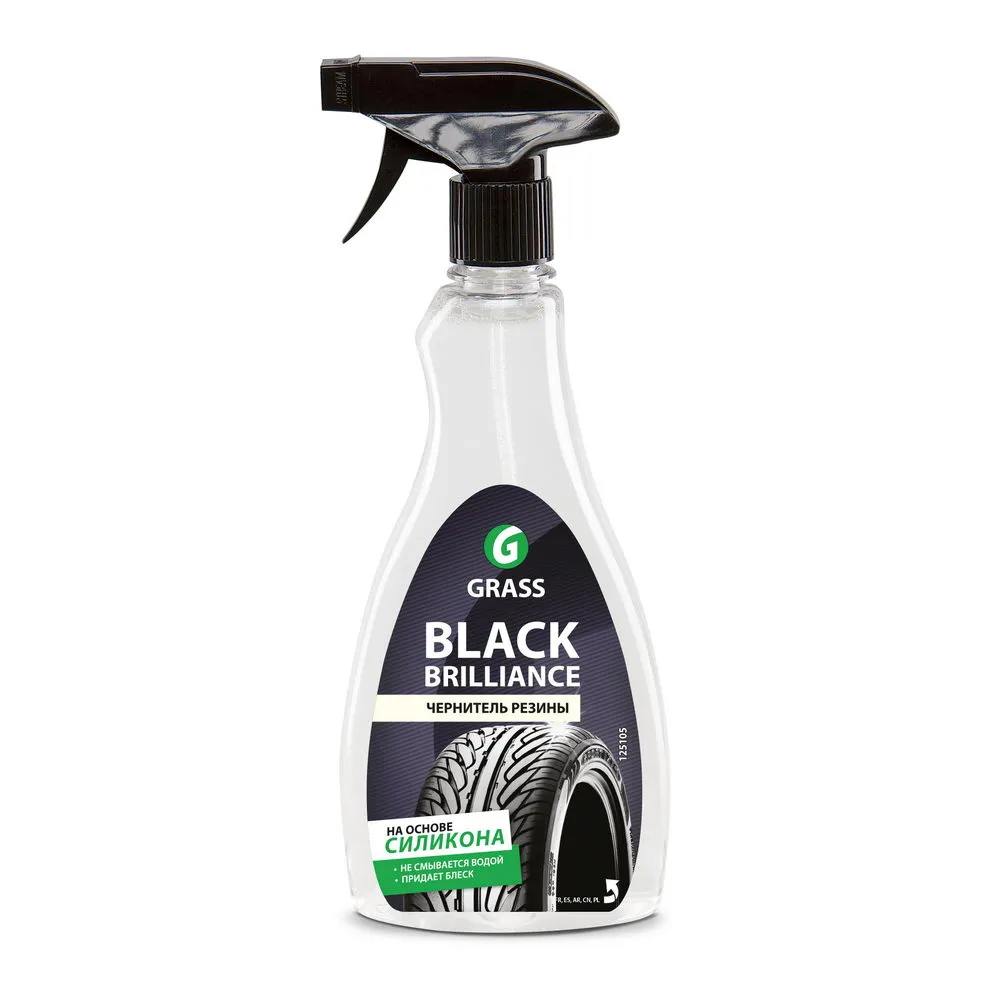 Полироль для шин Black Brilliance спрей GRASS 500 мл GRASS 125105